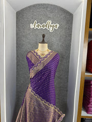 Bridal Wedding Khadi Georgette Sabyasachi Scallop Saree