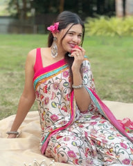Pure Gajji Silk Bandhani Trending Saree