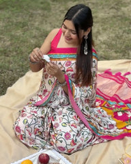 Pure Gajji Silk Bandhani Trending Saree